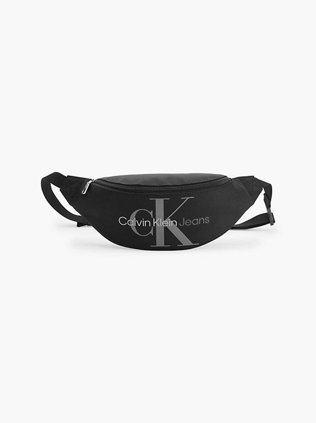 Calvin Klein USA Recycled Polyester Bum Mens Bag Black 3769285-FC